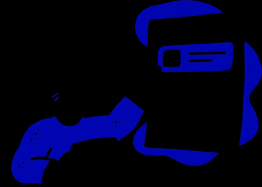 A person pointing to the first ticked item on a checklist